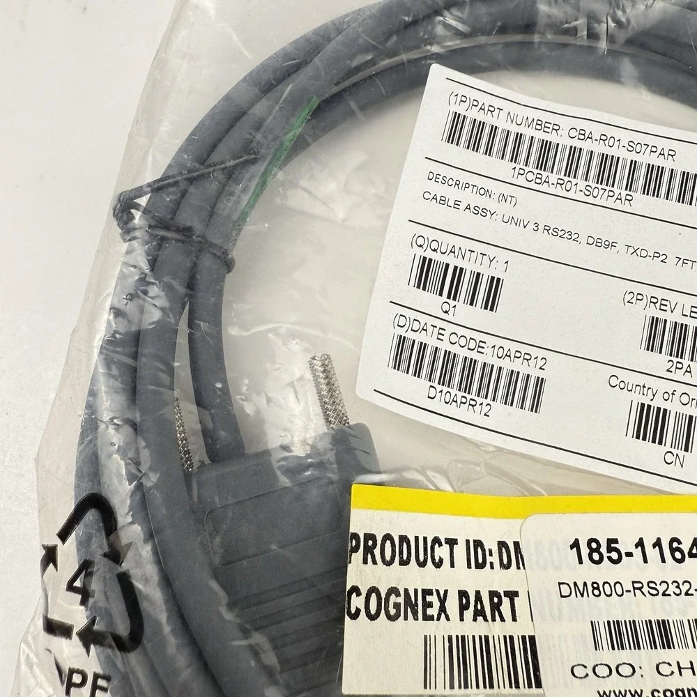Cognex CBA-R01-S07PAR Barcode Scanner Cable